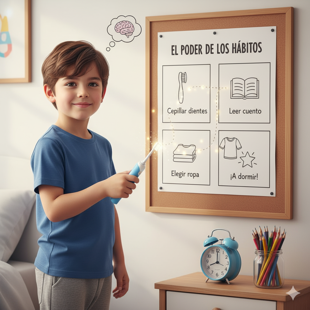 habitos en el niño autista